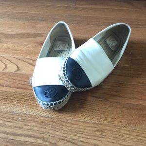 TORY BURCH COLORBLOCK ESPADRILLE